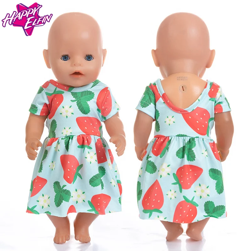 Стильное милое платье для куклы 17 дюймов 43 см аксессуары куклы.|Куклы| |