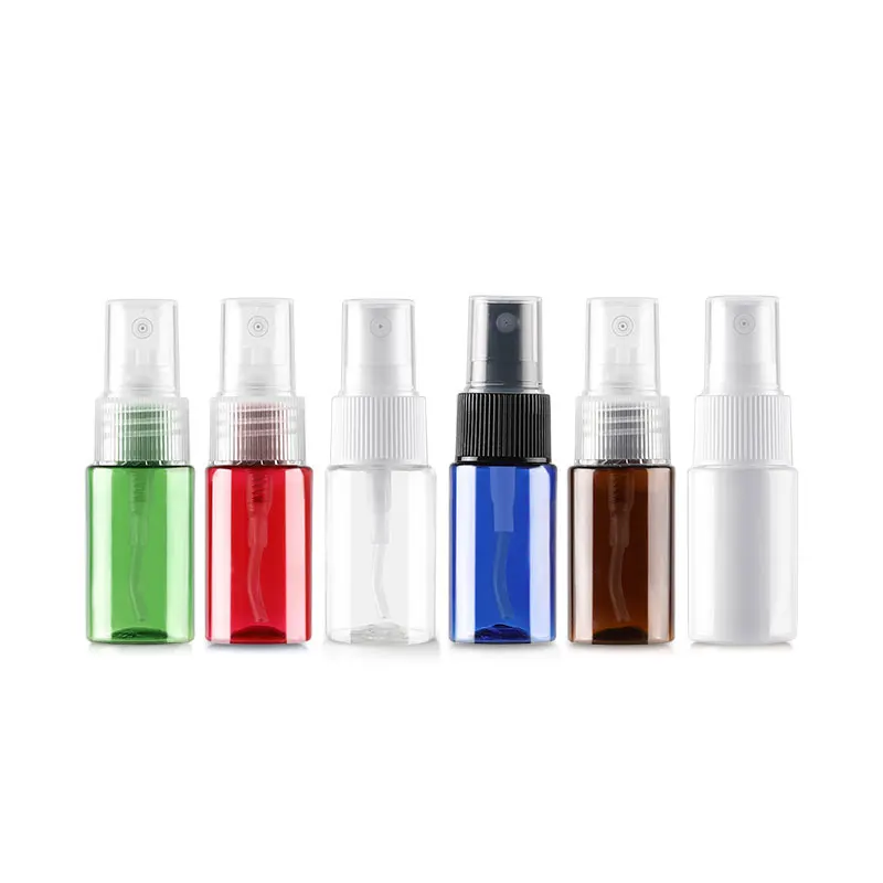 

100 X 10ml Mist Sray Pump Small Bottle Sample Display Perfume Bottles ,Travel Size Mini Spray Bottle With Sprayer Pump