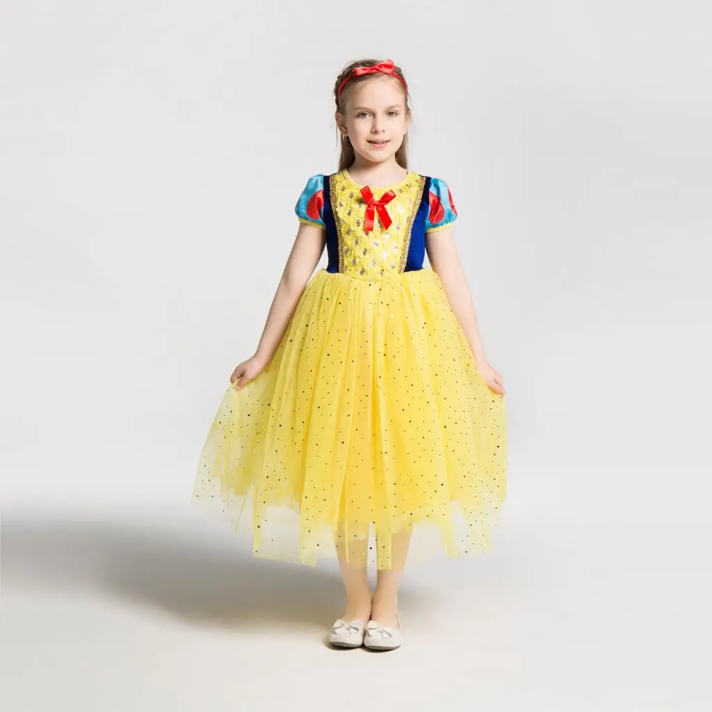 Kinder Mädchen Schnee Kleid für Prom Prinzessin Baby Geschenke Intant Party Kleidung Phantasie Teenage | Тематическая одежда и