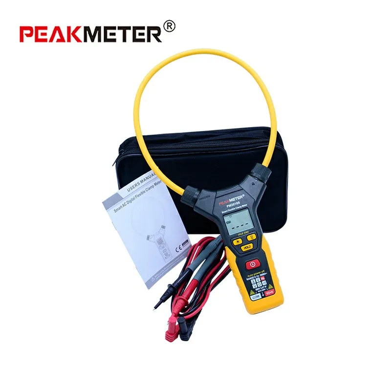 PEAKMETER PM2019S умный Ручной цифровой гибкий мультиметр переменного тока