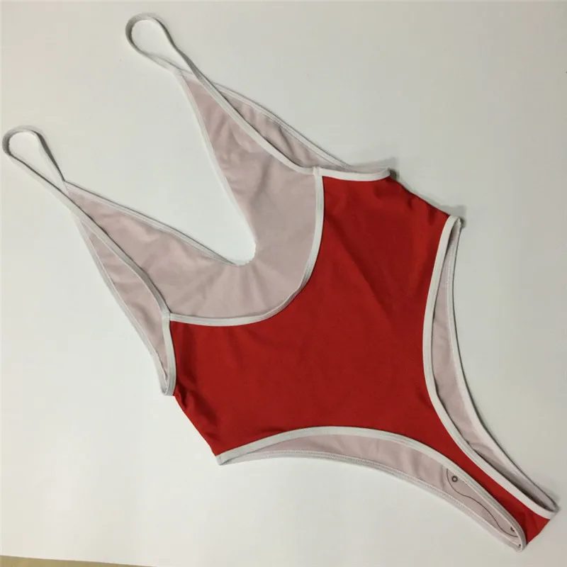 Пикантные 1 Одна деталь купальник спинки Одежда заплыва костюм для боди Для