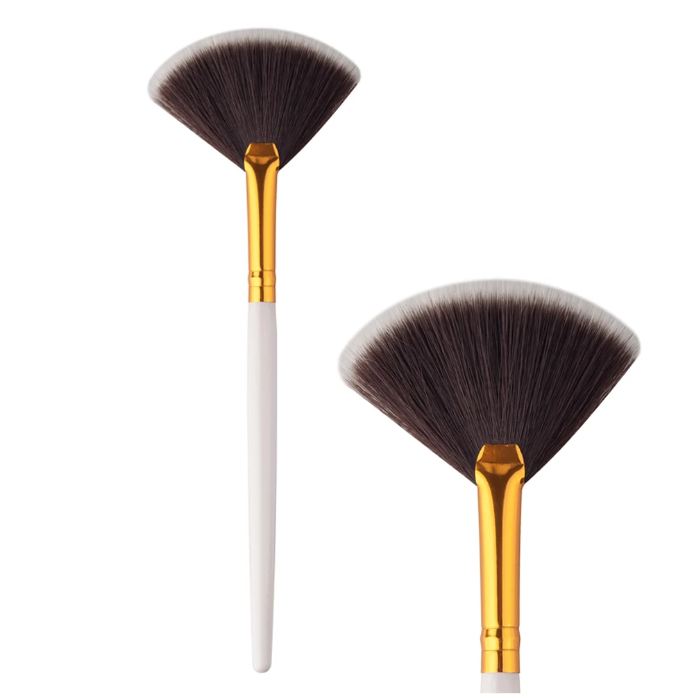 Профессиональный набор кистей для макияжа с начесом из натуральных волос 1