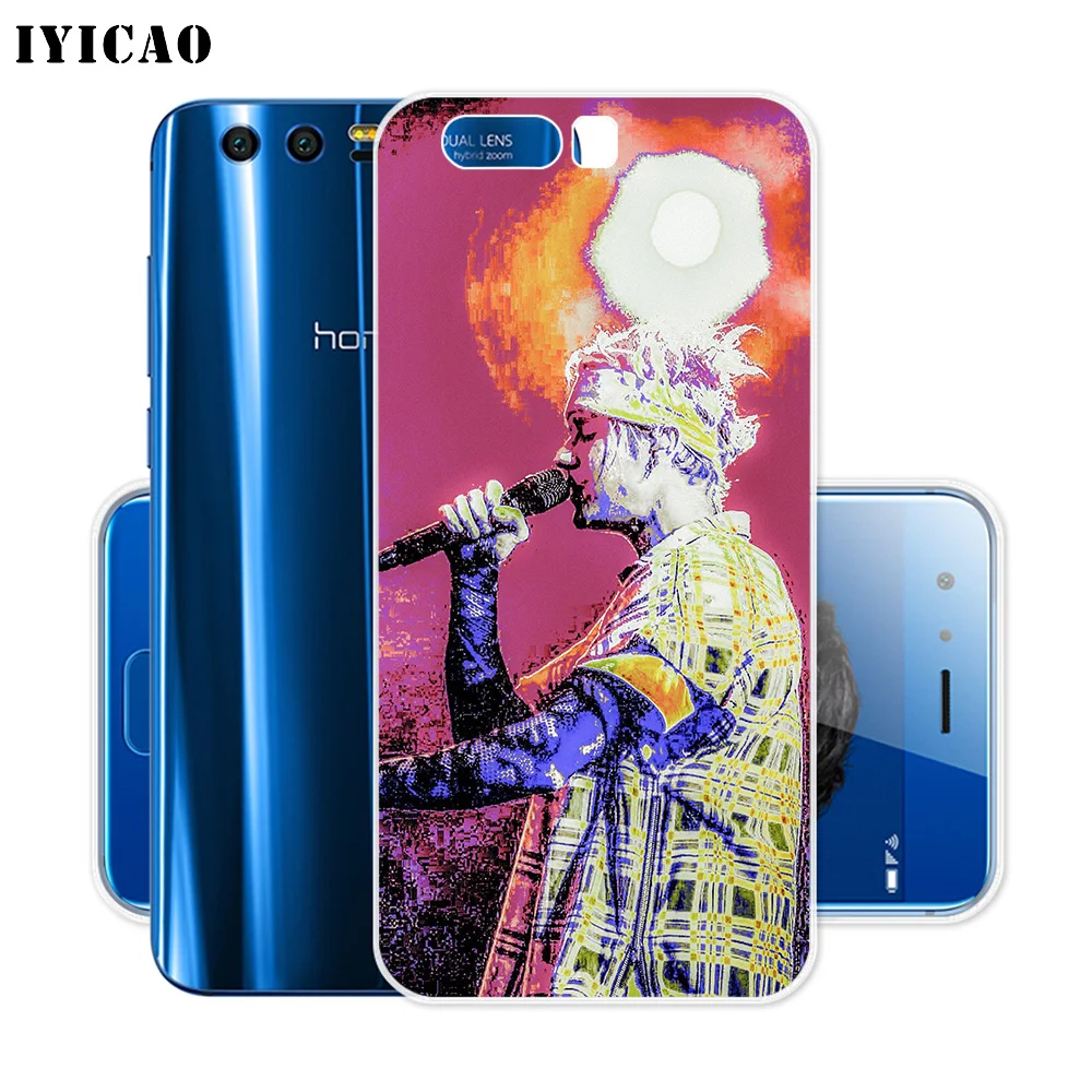 Мягкий силиконовый чехол IYICAO для Huawei Y9 Y7 Y6 Prime 2018 Honor 8C 8X 8 9 10 Lite 7X 7C 6A 7A