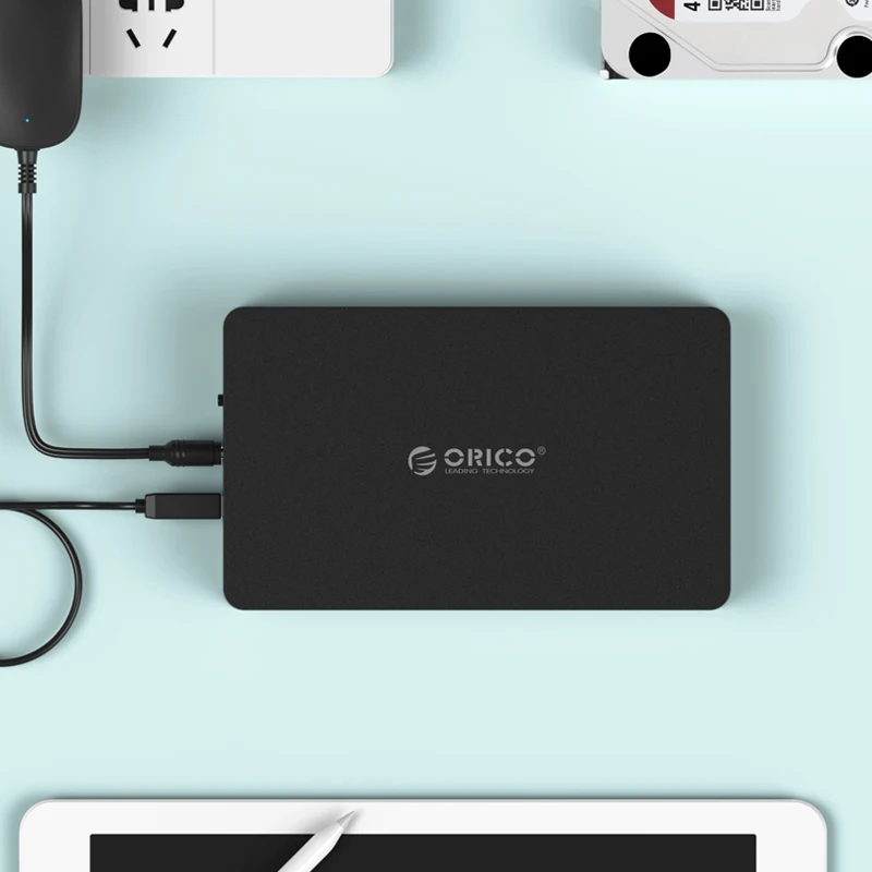 ORICO 3.5 inch mobile hard disk box USB3.1 desktop notebook external hard disk shell free tool external