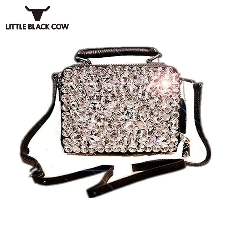 Брендовая обувь из натуральной кожи роскошные сумки новые цепи украшенные