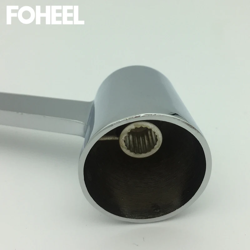 FOHEEL Stainless Steel faucet handle standing pots long copper core medical elbow | Обустройство дома