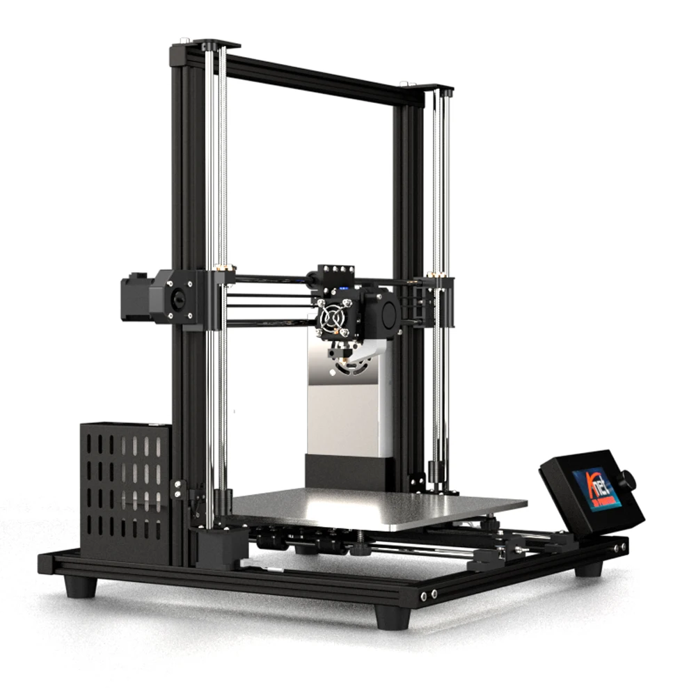 Полусобранный 3D принтер FDM Настольный Anet A8 plus лучшая печать ТПУ нить 3d DIY набор с