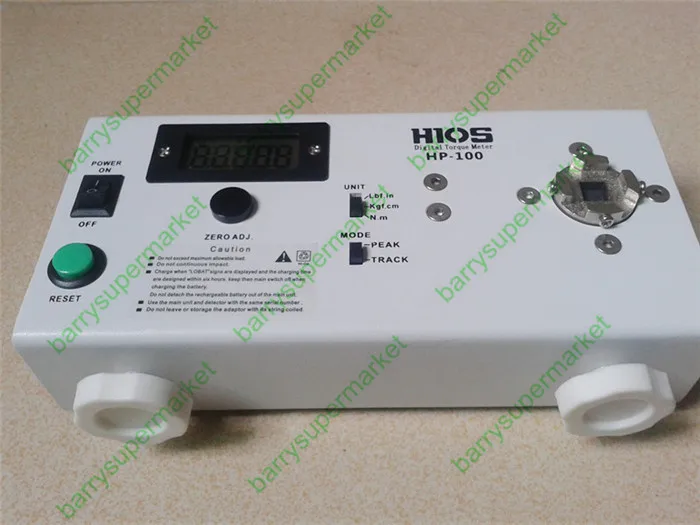 Фото HIOS HP-100 мощный определенный крутящий момент, утвержденный Электрический тестер крутящего момента №2