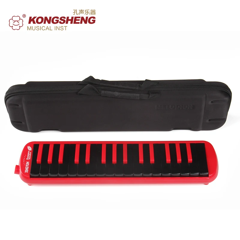 KONGSHENG 32 ключа инструмент мелодика красный синий Музыкальные инструменты