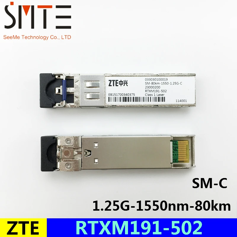 

ZTE RTXM191-502 SM-80km-1550-1.25G-C 033030100019 fiber optical transceiver