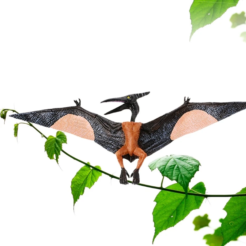 

Pterodactyl Dinosaur Action Figure Toys Hand Puppet Kids Educational Model