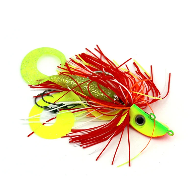 Silicone Bait 30Pcs Soft Octopus Skirt Fishing Lure Tuna Baits for Jigging Rigs Fish Squid Trolling Artificial Tackle | Спорт и