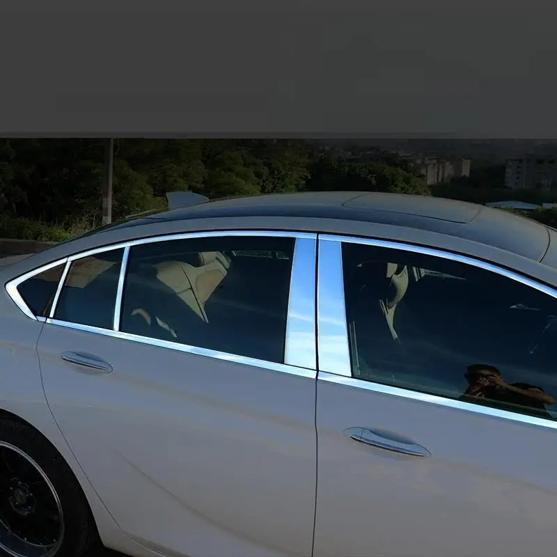 Автомобильная хромированная Модифицированная Автоматическая оконная решетка