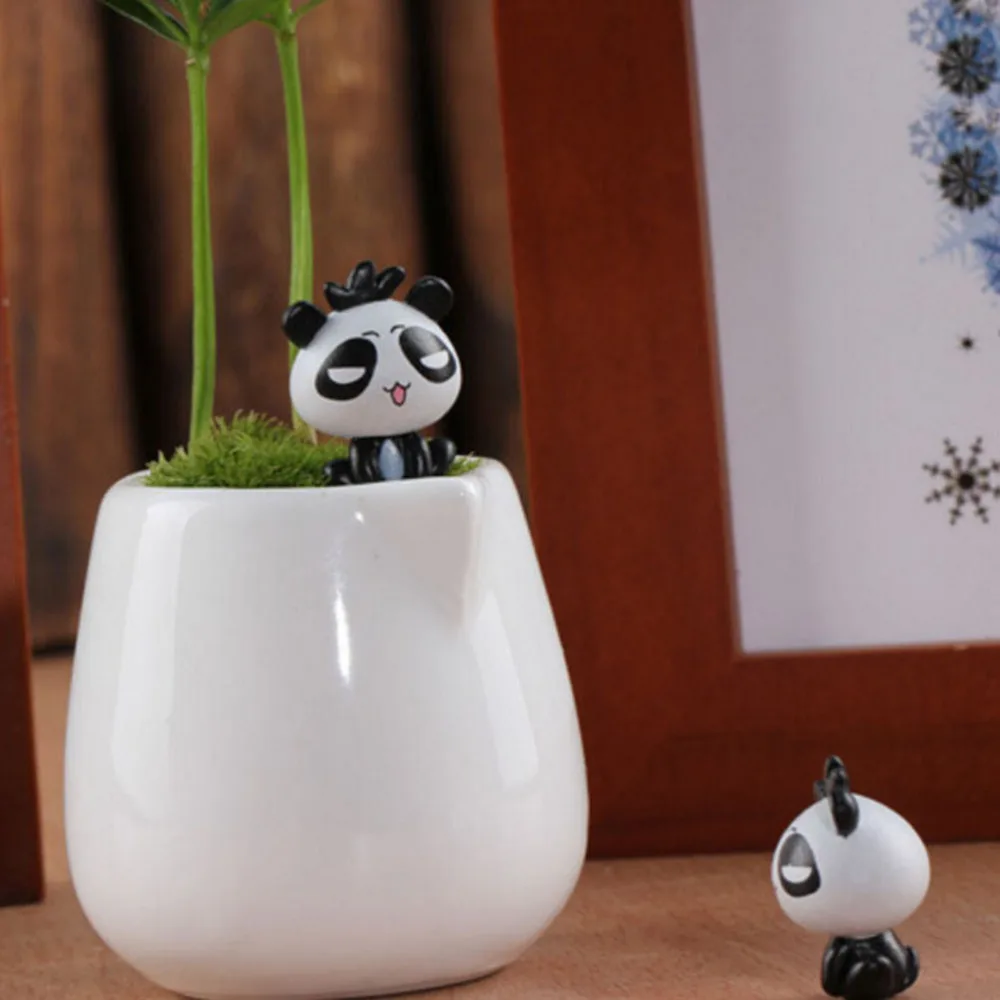 Мини фигурки панды 1 шт. моховые терраримы|toy figure|action toysaction figure |