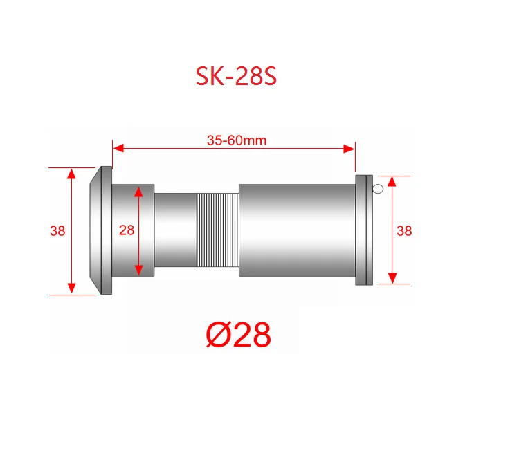 VIBORG Deluxe высокое качество SUS304 нержавеющая сталь оптическое стекло 220