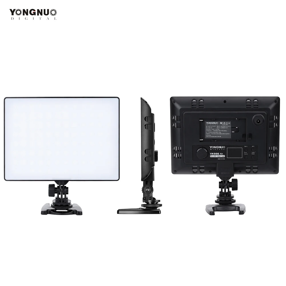 YONGNUO YN300 air YN 300 Pro светодиодная лампа для видеосъемки освещение + адаптер питания