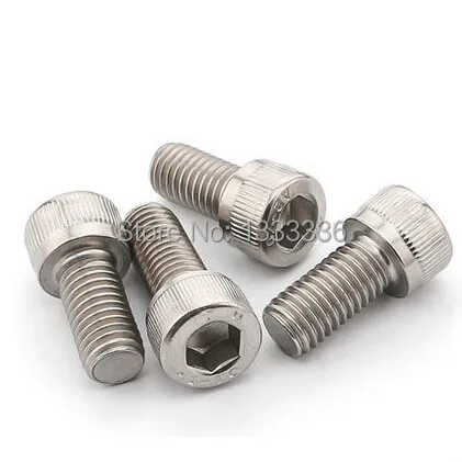 180pcs/set M3 Series Hex Socket Head Cap Screw Stainless Steel Bolts Accessories Kits M3X4/6/8/12/16/20mm | Обустройство дома