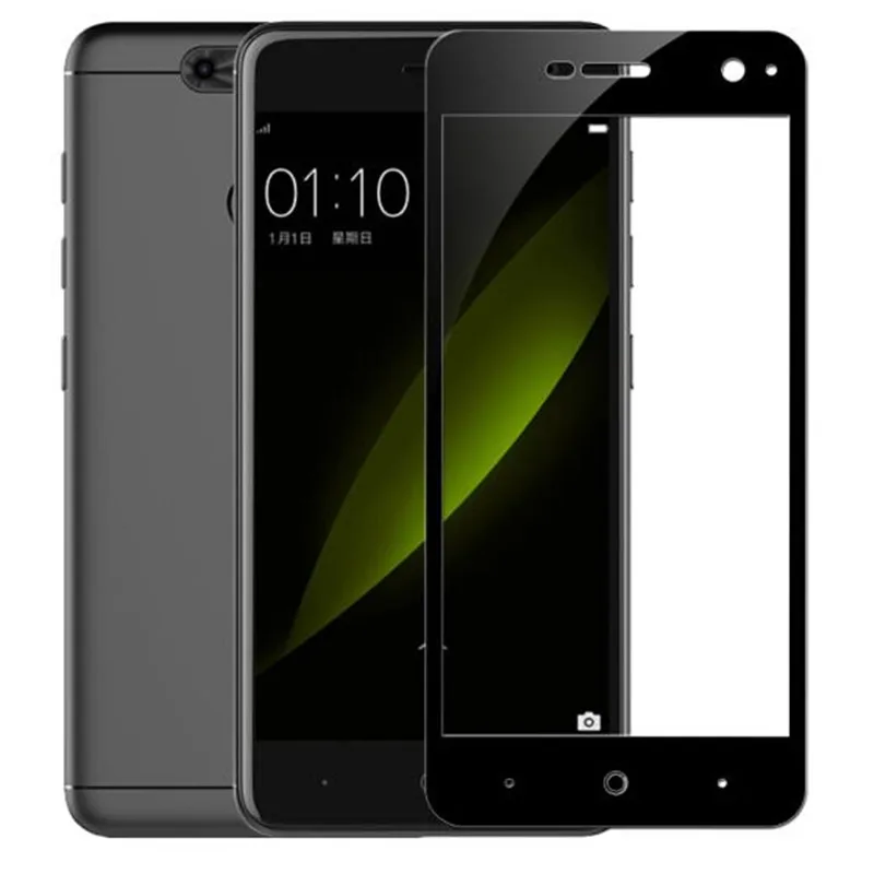 Black Премиум Закаленное стекло для ZTE; маленький, 5 V0840 Xiao Xian 5 XiaoXian 5 Защита экрана 9 H Защитная пленка защита - Цвет: Black