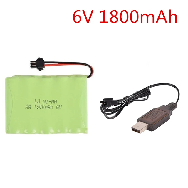 6V 700 мАч/1800 мАч/2800 мАч Никель кадмиевый аккумулятор NH AA перезаряжаемый + зарядное