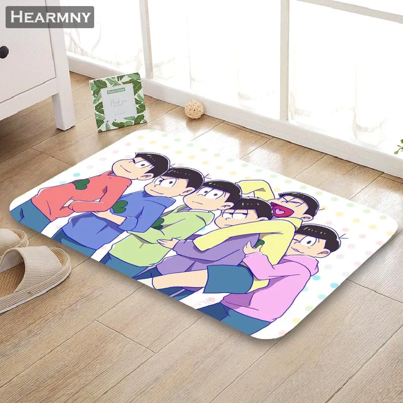Коврик для входной двери Nice Osomatsu San креативный напольный коврик дома супер мягкий