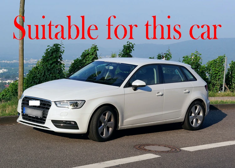 Для Audi A3 Sportback 2013- пластиковый внешний козырек вентиляционные Шторы окно Защита от солнца и дождя дефлектор 4 шт