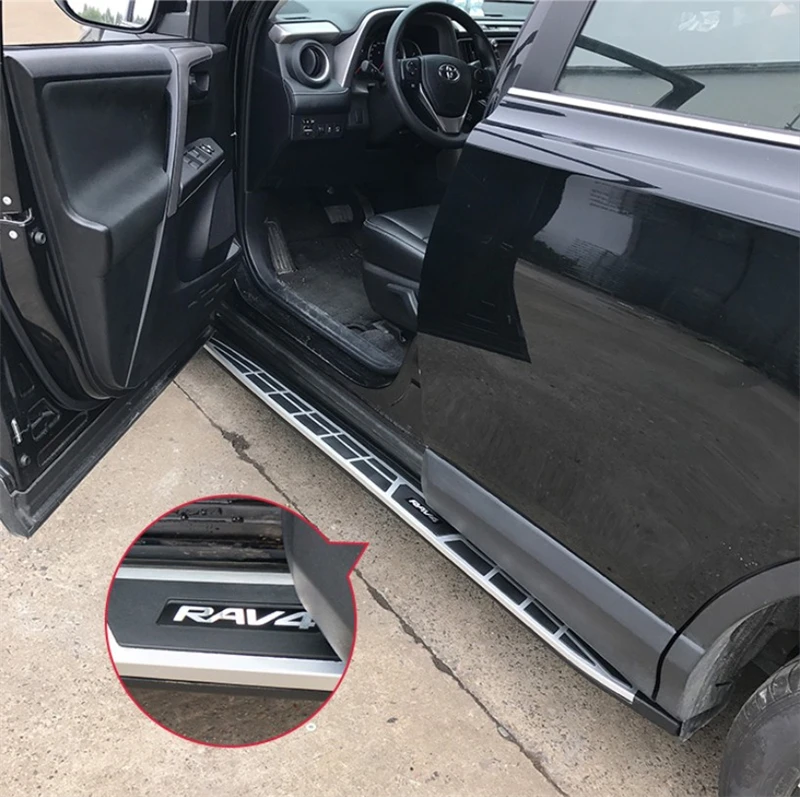 JIOYNG ходовые доски для Toyota RAV4 RAV 4 2013 2018 Авто Боковая ступенчатая педаль nurf бар Nerf