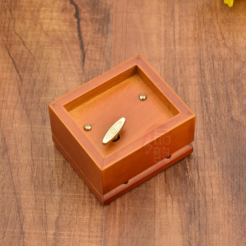 Винтажные деревянные музыкальные шкатулки креативный подарок на день рождения