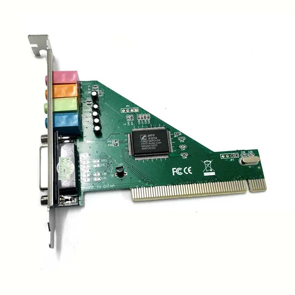Звуковая карта PCI аудио Интерфейс с миди игры Порты и разъёмы 3 5 мм компьютер