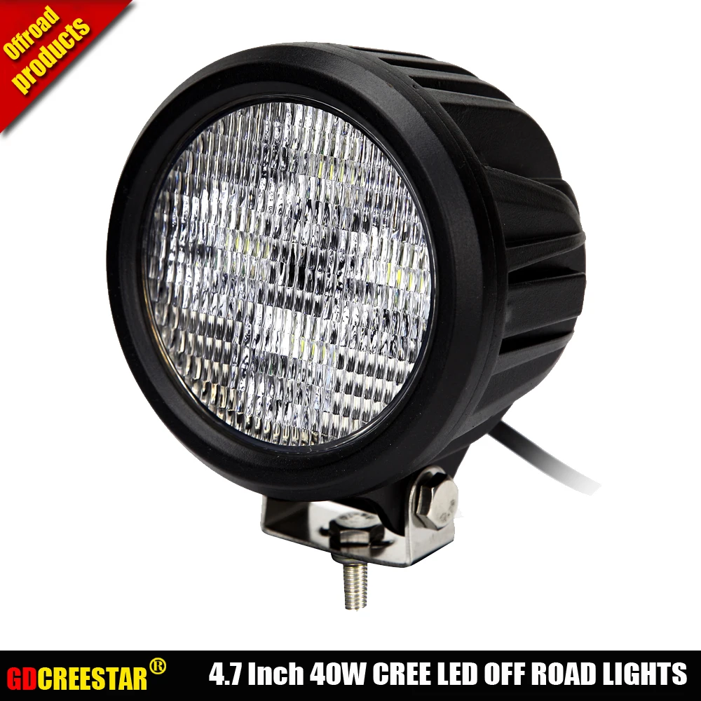 5 дюймовый круглый 40 Вт светодиодный противотуманная фара 12V 24V Led пятно света