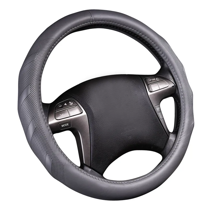 1 шт. брендовый автомобильный чехол рулевого колеса автомобиля 38 см очень мягкая