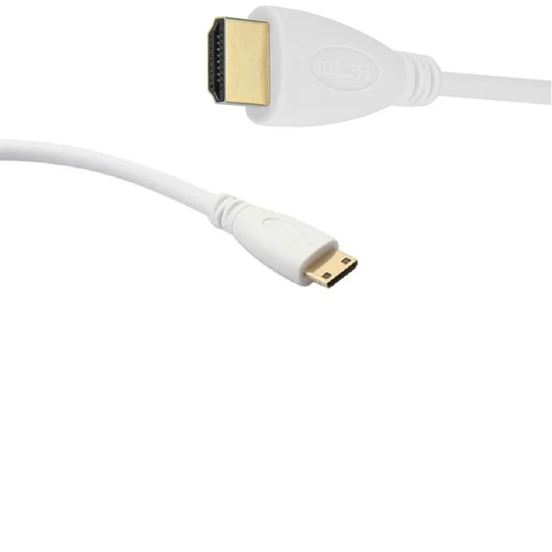 Кабель Mini HDMI, позолоченный, 1080P, 1 м, 1,5 м, 2 м, 3 м, 5 м