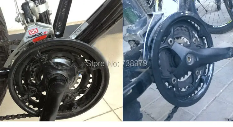 36 T/40 T/42 T/44 T/46 T/48 T/52 T шатун для горного велосипеда универсальная защитная крышка опорная крышка велосипедная цепь кривошипный набор цепь защита колеса
