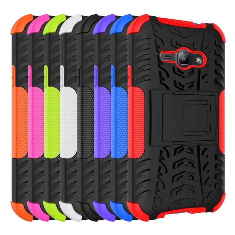 SEASHORE Silicone + PC Case sFor Samsung Galaxy J1 2016 Rubber Hard Cover For / J120 Phone Bag | Мобильные телефоны и