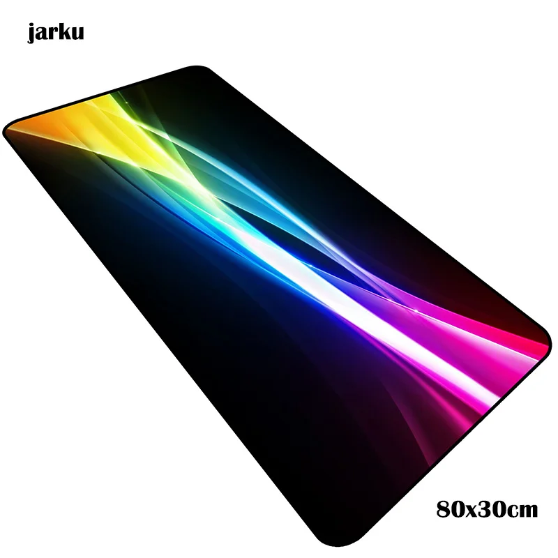 size 800x300x3mm Rgb коврики 800x300x3 мм модный игровой коврик для мыши большая клавиатура Коврик для мыши крутой ноутбук аксессуары для геймеров коврик для мыши - Цвет: size 800x300x3mm