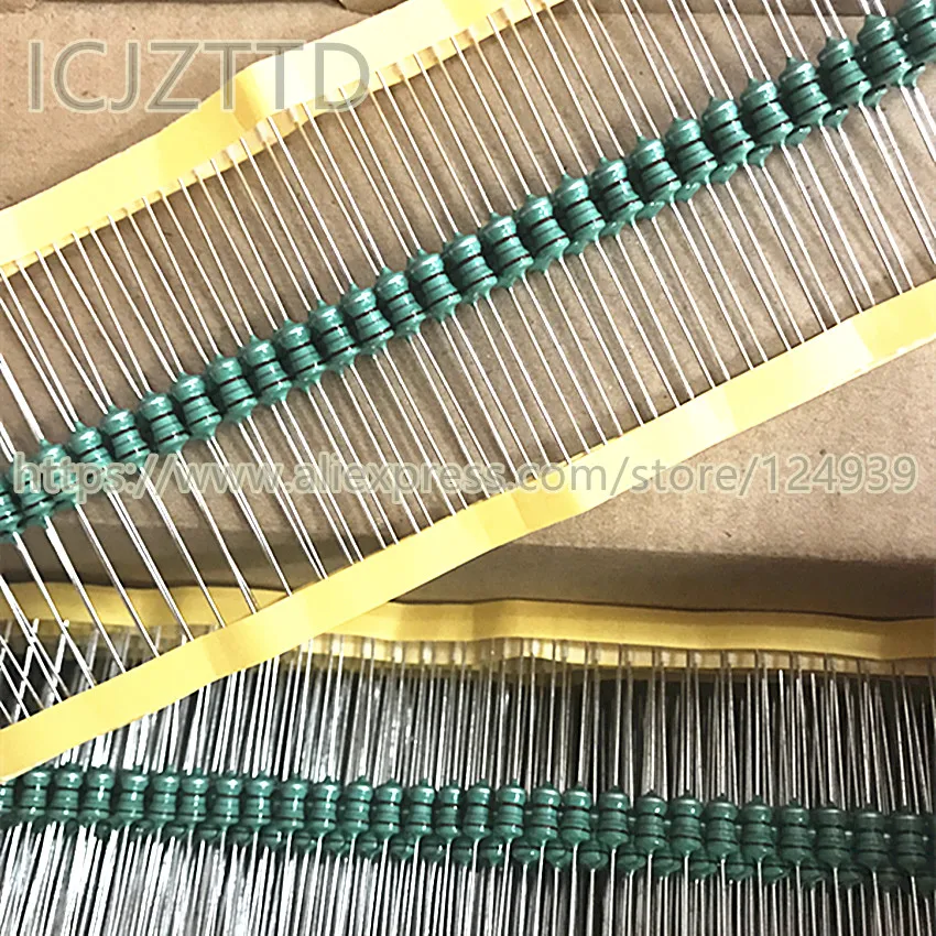 20 шт индукторы 0510 33UH 22UH 10UH 100UH 220UH 330UH 470UH 560UH 6801mh 1W цветное кольцо индуктивности