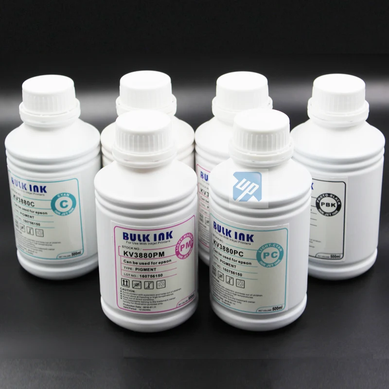 6 x 500m printer ink refill pigment used for epson R270/R390/RX590/R290/1390/R1400 /R260/R380/T50 /TX700W/TX800W/P50 | Компьютеры и