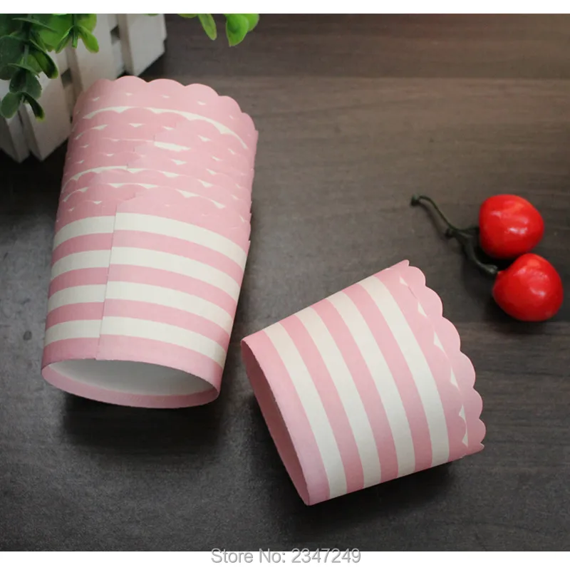 50 шт. в партии разноцветная бумага формочки для кексов маффинов бумажные