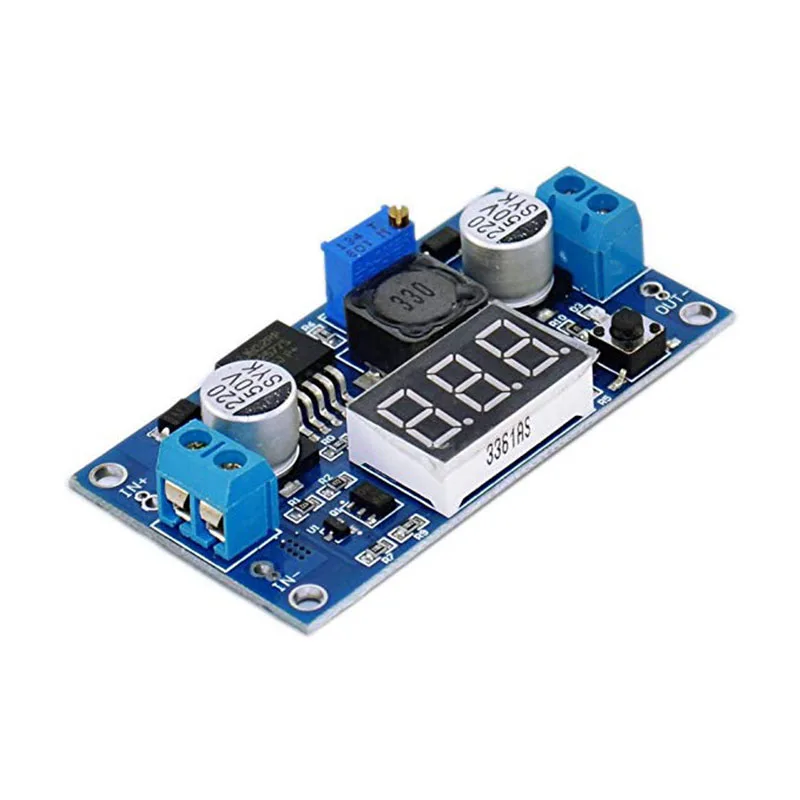 LM2577 DC регулируемый Повышающий Модуль питания 3 значный дисплей|Инверторы и