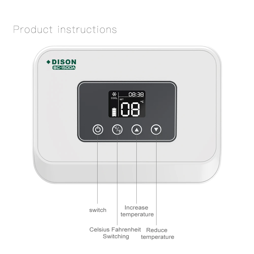 Портативный холодильник для вакцины DISON мини-холодильник лекарств и инсулина |