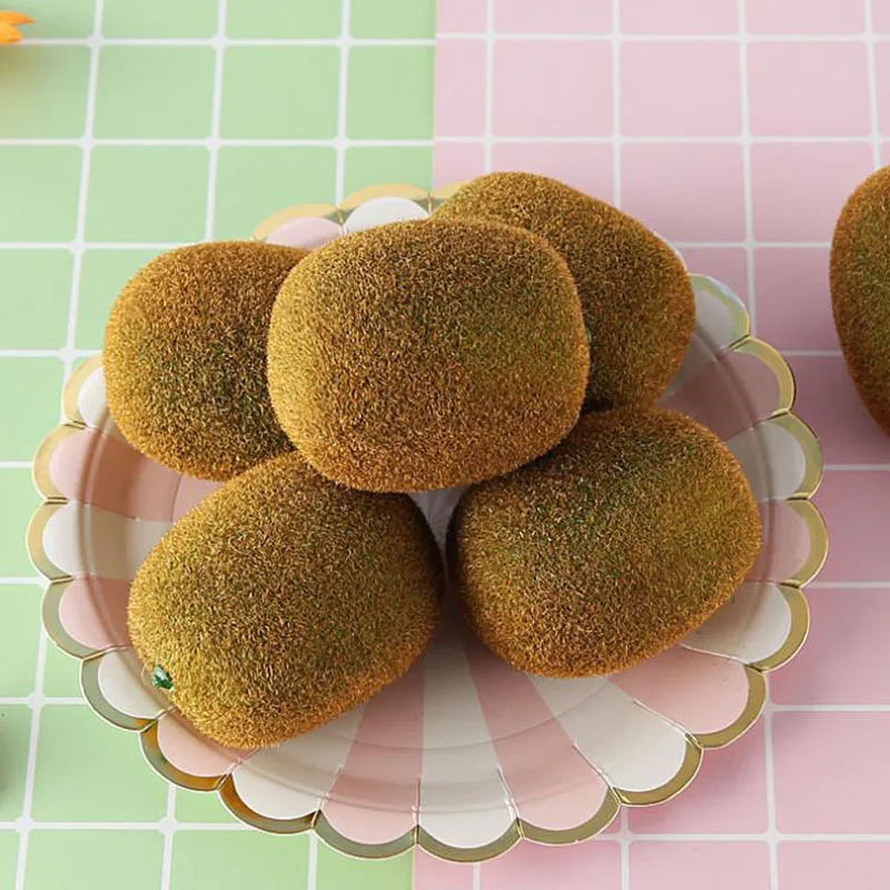 Искусственные фрукты имитация плода киви пены для дома Кухня стол сделай сам