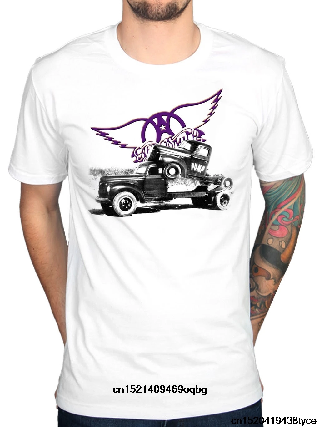 2018 классные мужские забавные Aerosmith pump футболка Merch получить ваши крылья девять
