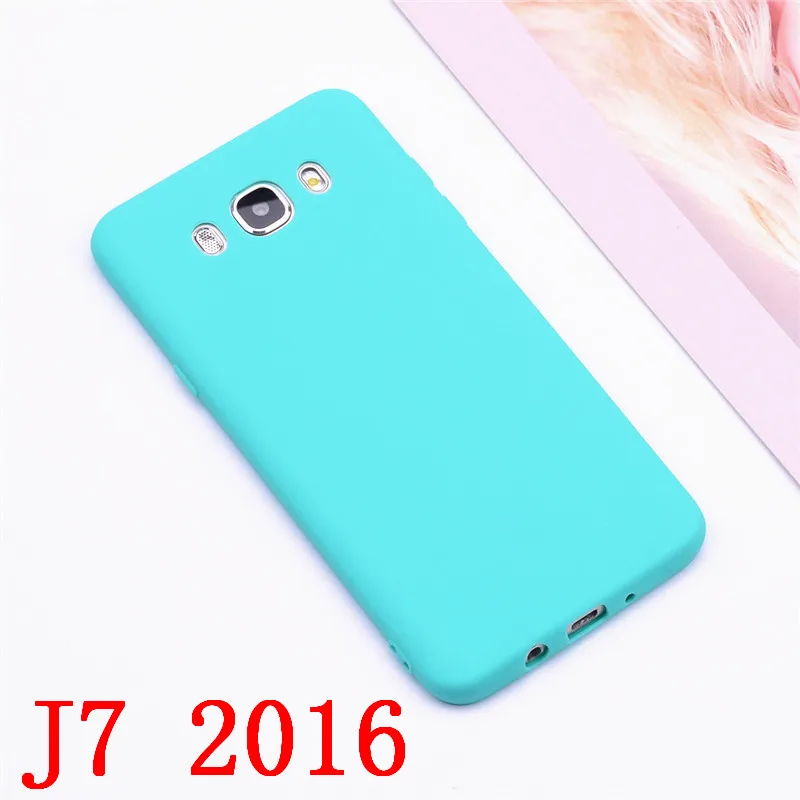 Чехол для телефона из мягкого силикона ТПУ с рисунком чехол для samsung Galaxy J7 чехол J7 J710 J710F J7 J700F Galaxy J7 J730F чехол силиконовый чехол Funda - Цвет: Light Green J7 2016