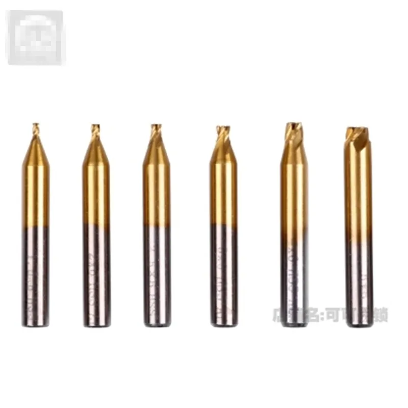 HSS титаном Концевая фреза фрезерный резец ключа для Вертикальный Станок нарезки