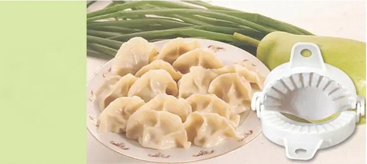 Пластиковый пресс для теста диаметром 7 см устройство изготовления пельменей