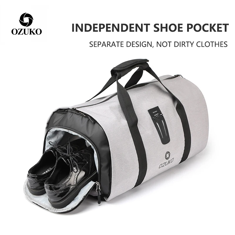 Мужская деловая сумка для путешествий большая костюма водонепроницаемая багажа