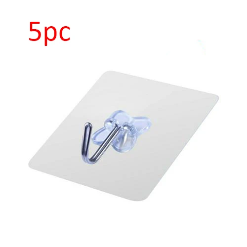 5pc 3 шт., крючки в форме кактуса, бесшовный клейкий крючок, настенный крючок для одежды, Настенная дверь, полотенце, сумка, вешалка для ключей, для дома, кухни, ванной комнаты, инструменты - Цвет: 5pc