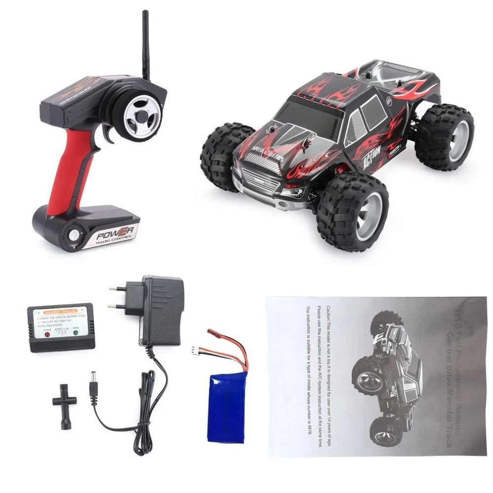 Скоростной Радиоуправляемый автомобиль Wltoys 1:18 70 км/ч 4WD 2 4G Радиоуправление