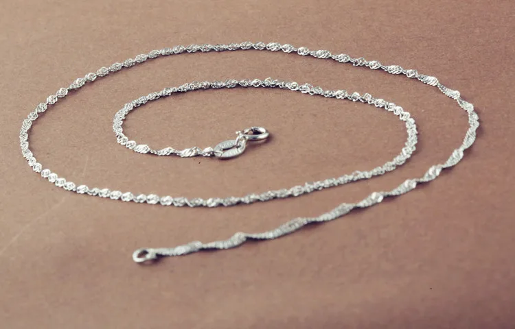 Серебряное ожерелье с цепочкой сделай сам ключица ювелирное изделие из