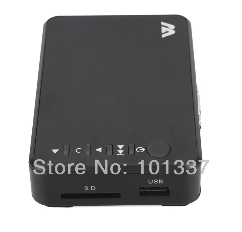 MP023 Высокое качество 3D USB Full HD 1080P HDD медиаплеер HDMI VGA AV оптический хост MKV H.264 AVI