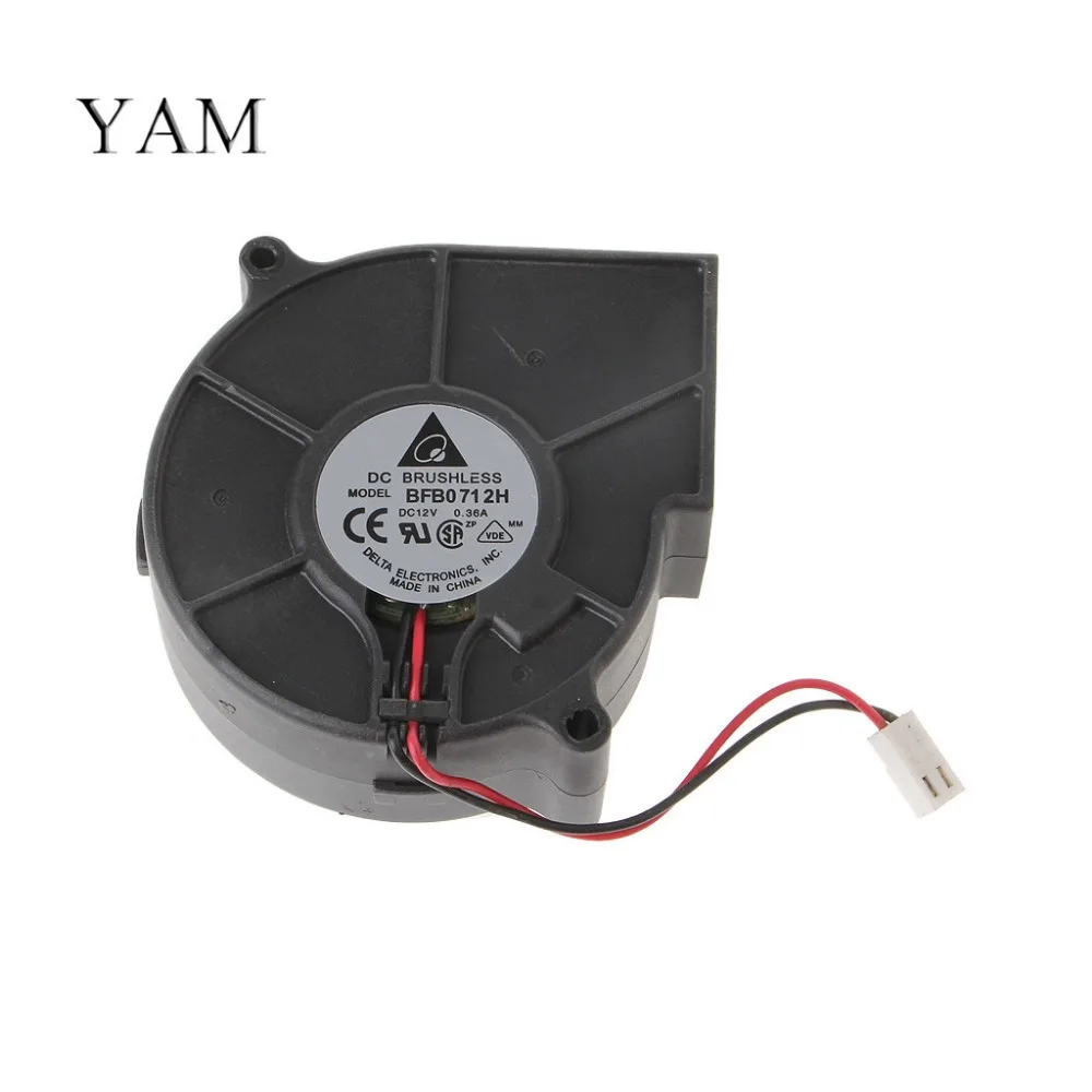 YAM BFB0712H 7530 DC 12V 0.36A шарикоподшипник Вентилятор проектора центробежный вентилятор охлаждения